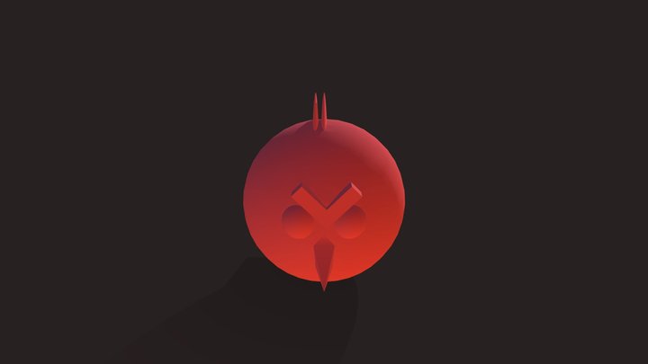 Angry Bird 3D Model