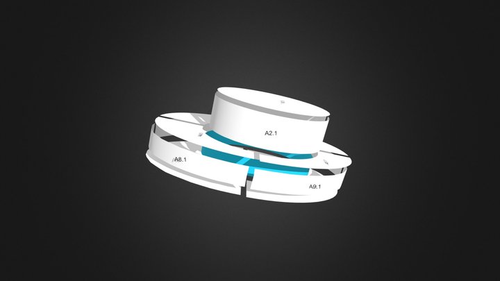 Sombrero Disfraz Patacon 3D Model
