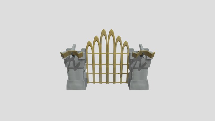 Kingdom Gate 3D Model