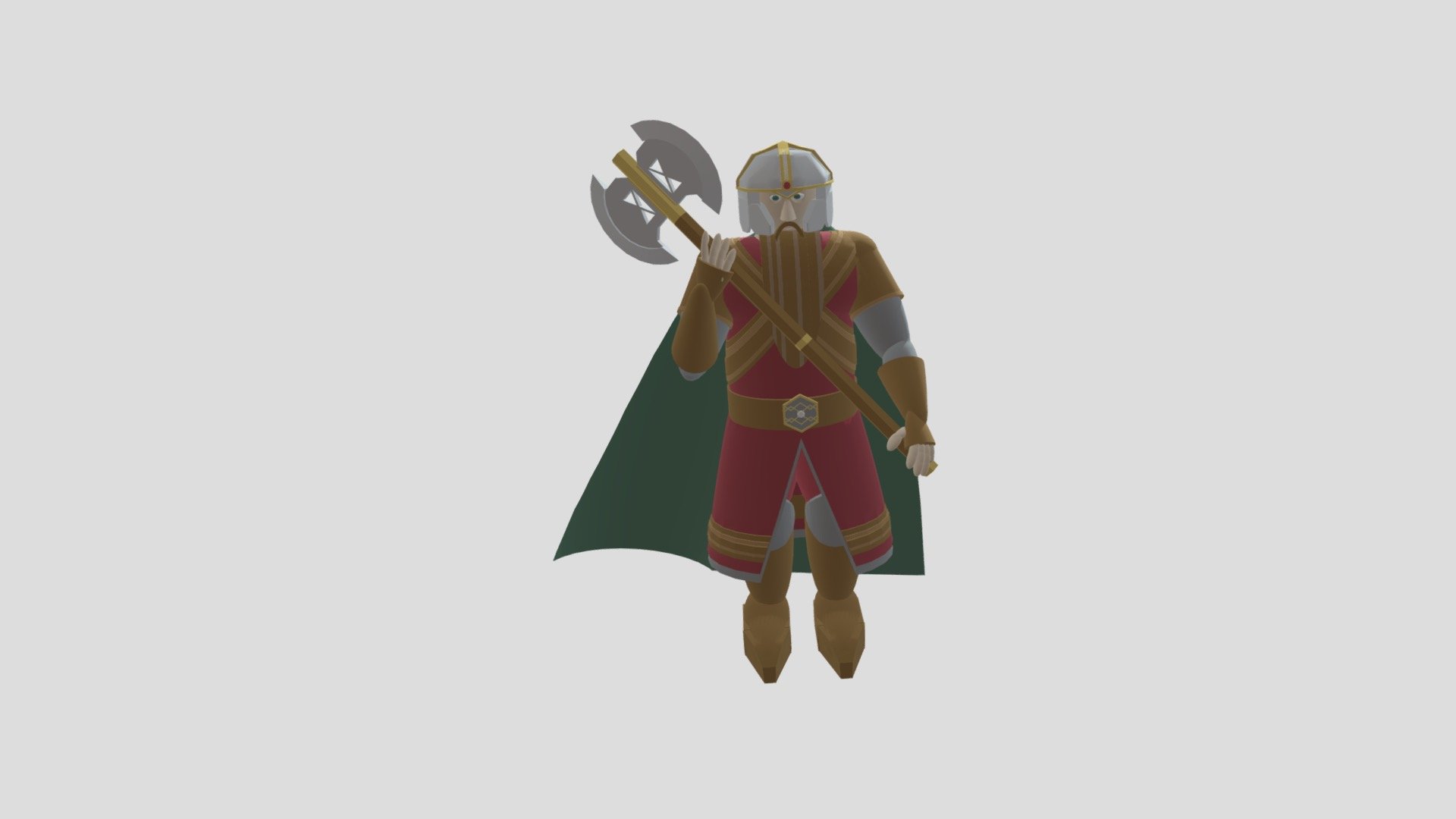 Gimli Son of Gloin — Sketchfab embed 3D viewer