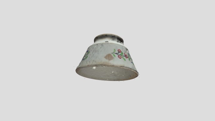 Oregon Trail Tea cup 3D Model