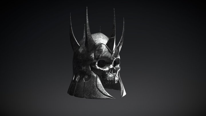 Sculpt 3d helmet 3d mask cyberpunk mask oni mask cosplayer mask for 3d  printing