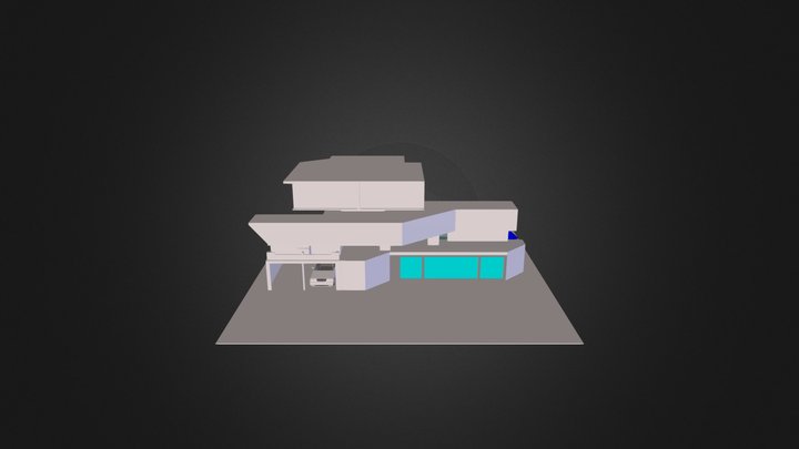 American House W.I.P 3D Model