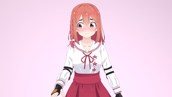 Rent A Girlfriend - Sakurasawa Sumi 3D Model