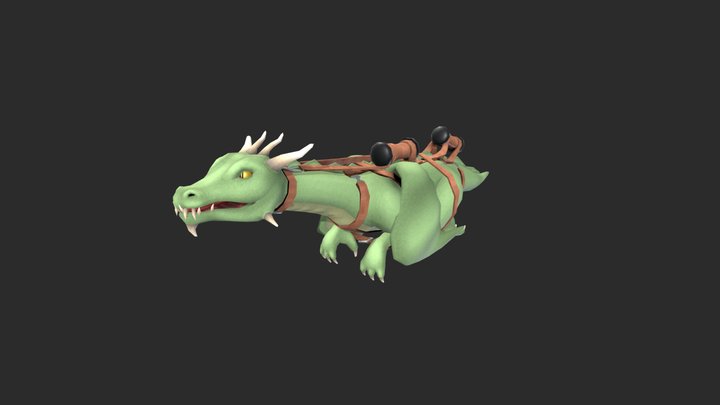Jacob the dragon 3D Model