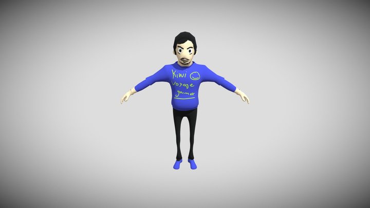 Pre Beta Player 3D Model