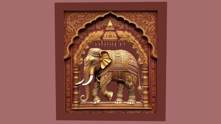 Elephant 005 Full – Modello 3D gratuito STL