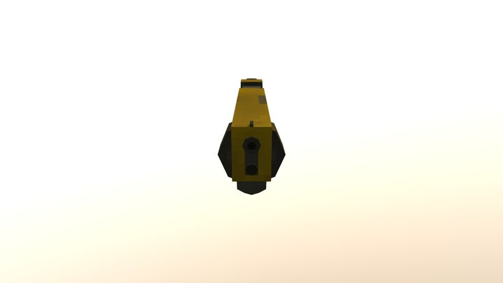 Scrapyard Gun 3D Model