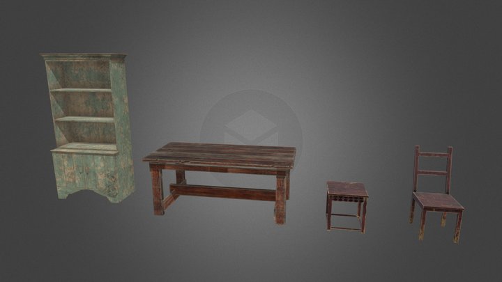 old furniture 3D Model