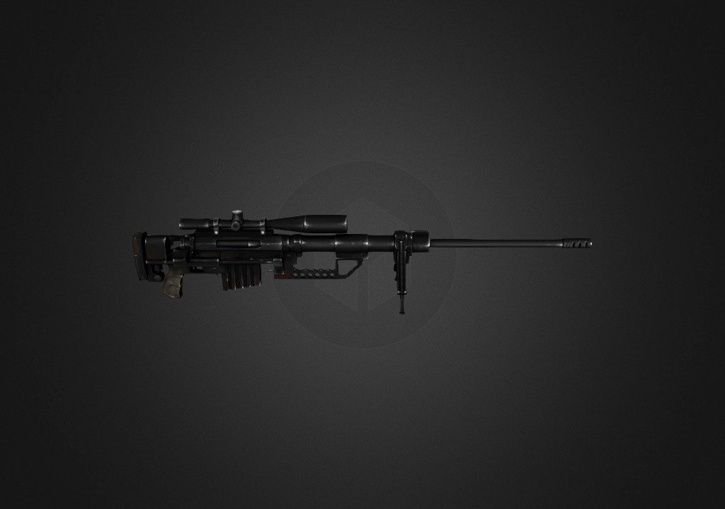 Gun - 3D model by imhung1992 [5b1fa7c] - Sketchfab