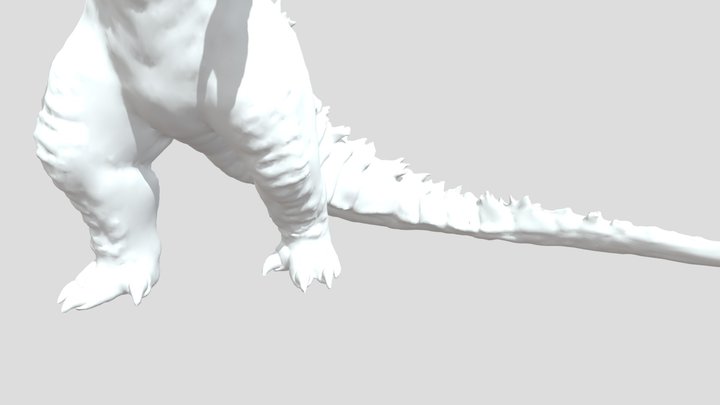 Godzilla 3D Model
