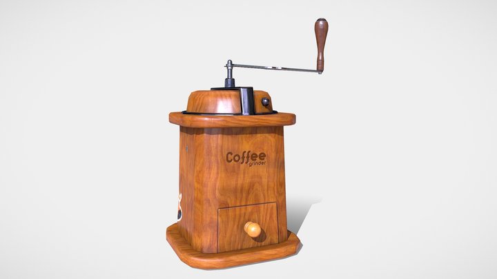 Coffee Grinder – Free 3D Model STL