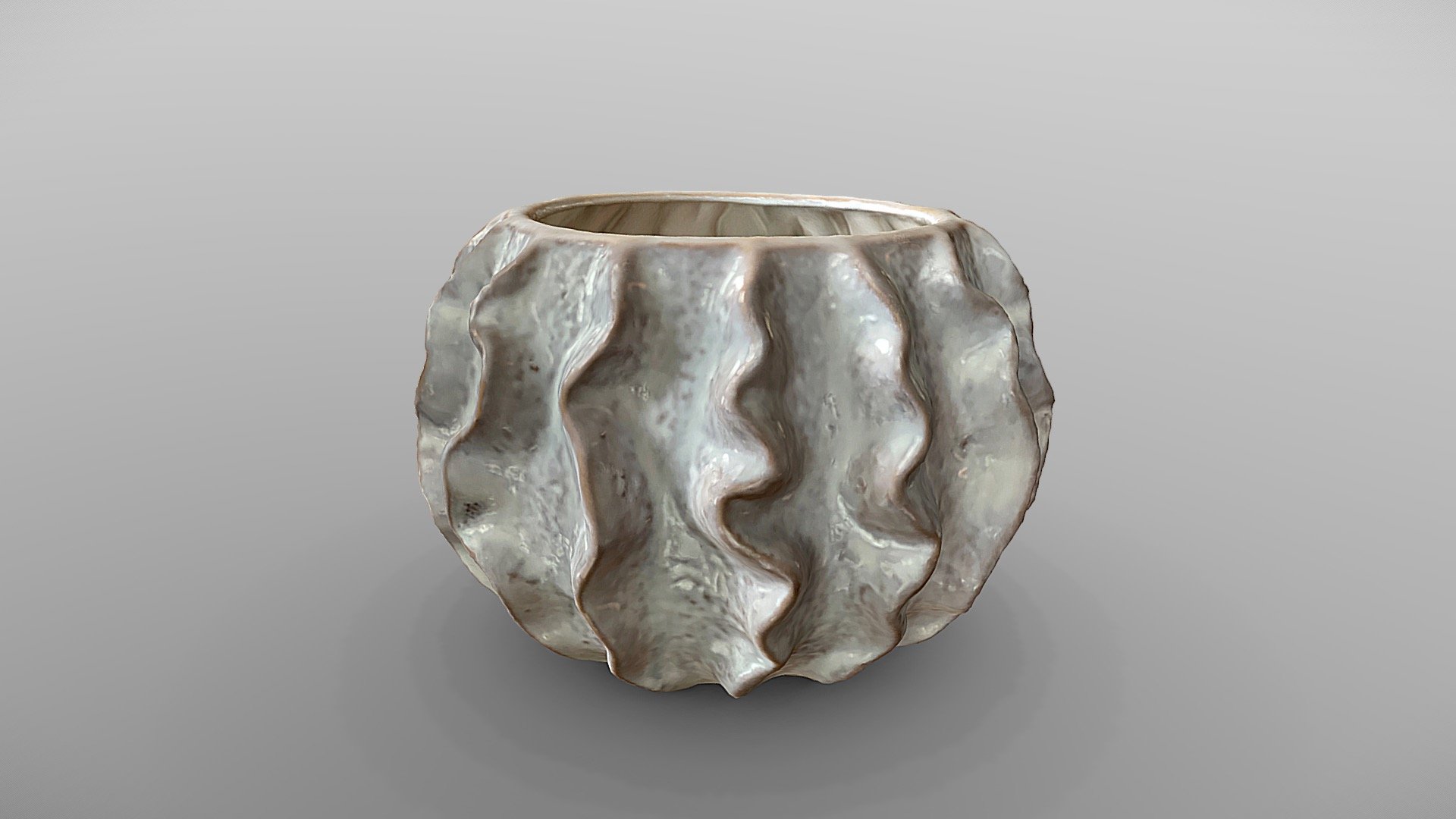 Decorative pot cover - Polycam Photo scan