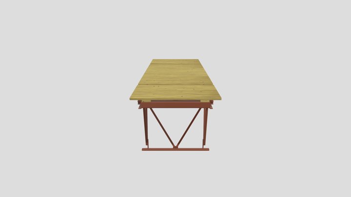 wDeck_unfolded 3D Model