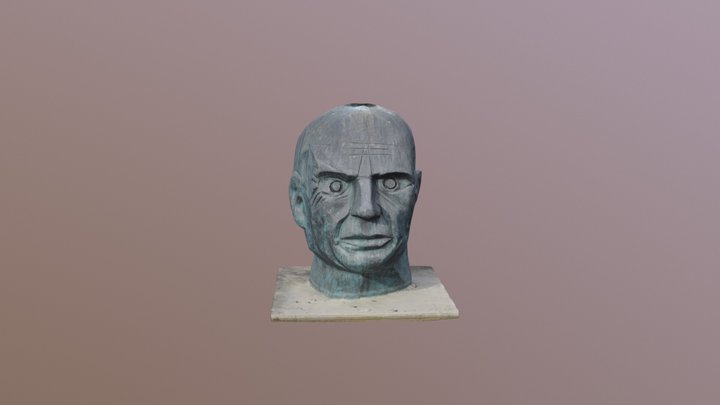 Cabeza de Picasso 3D Model