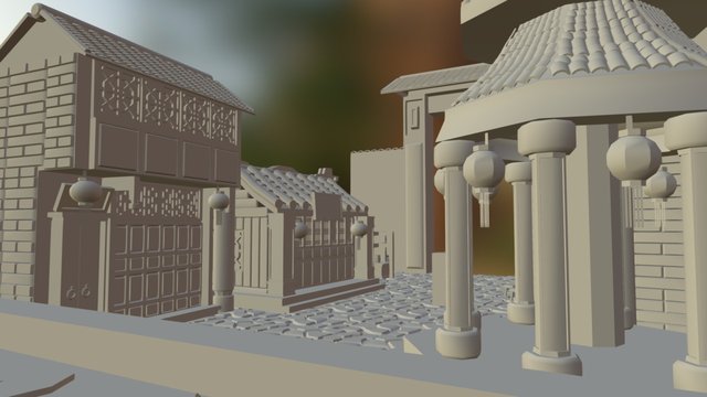 China 3D Model