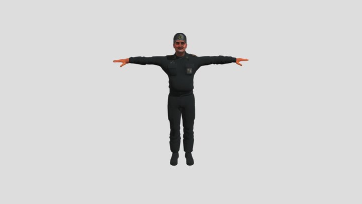 Haj Qasem 3D Model