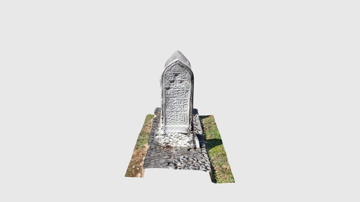 Muradiye Complex Tombstone. 3D Model