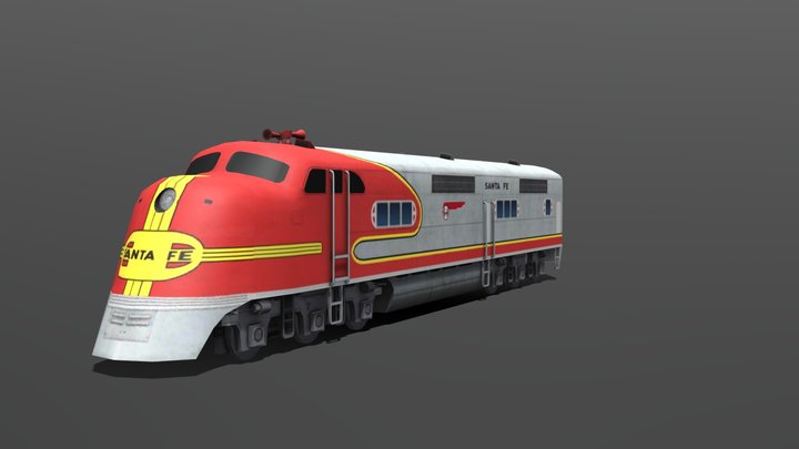 Santa Fe EMC E1 emd f7