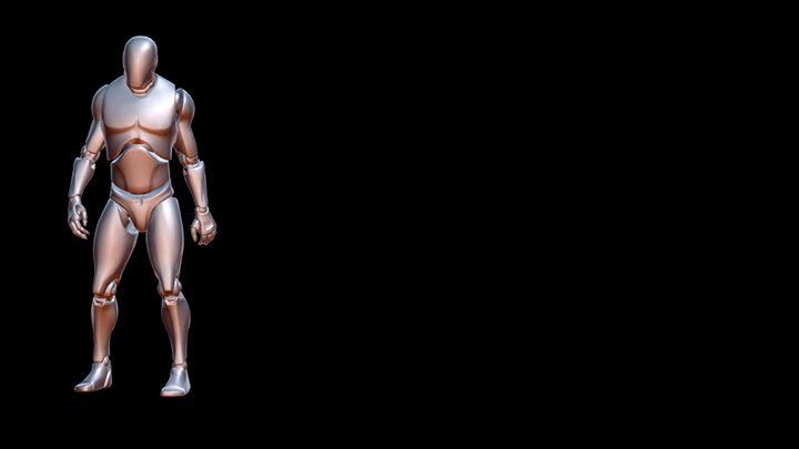 Elephant_Dance_F 3D Model