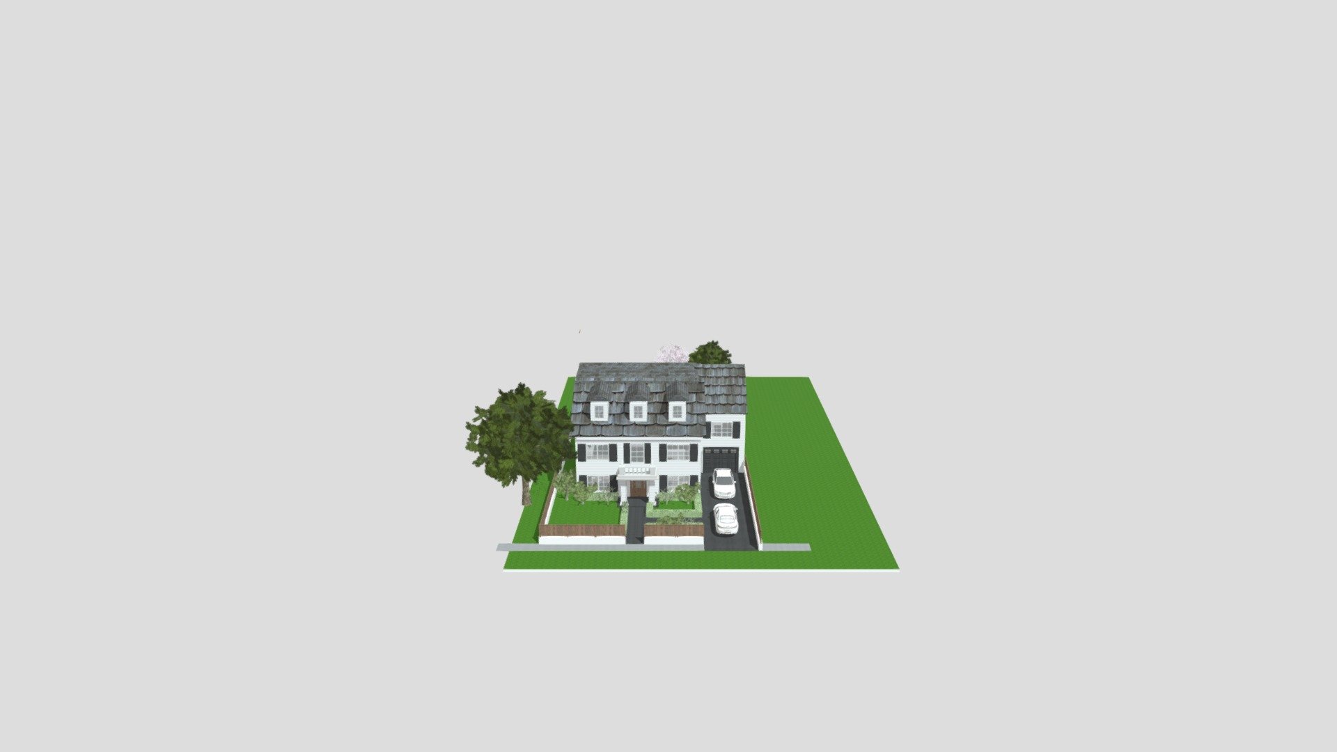 Detailed house