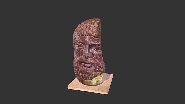 Head of Zeus 3D Model