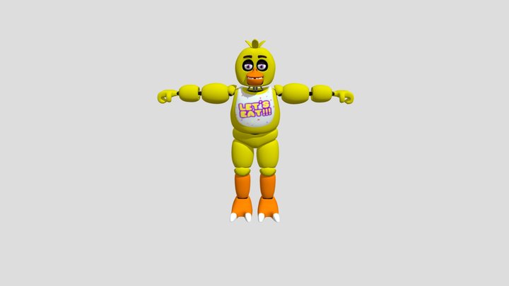 chica (1) 3D Model