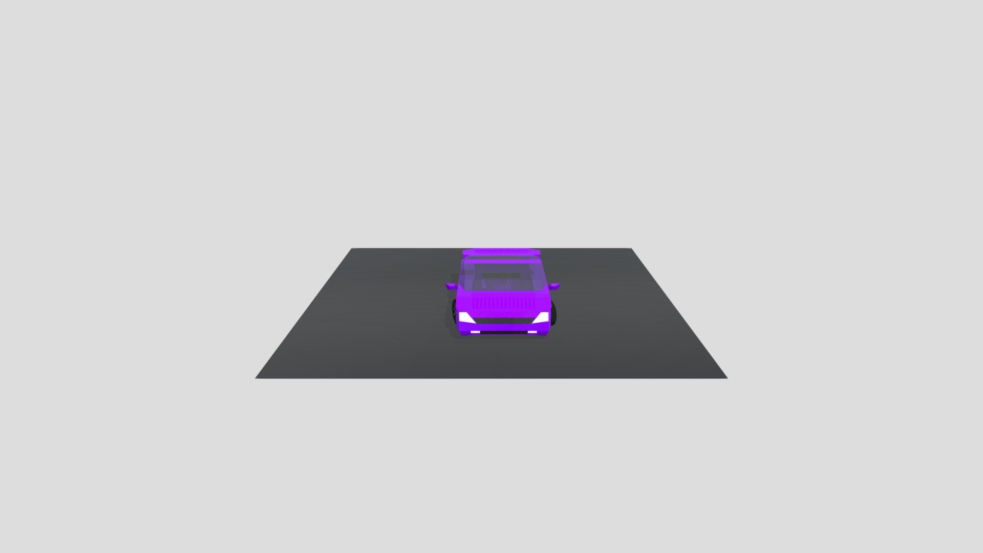 Lowpolycar