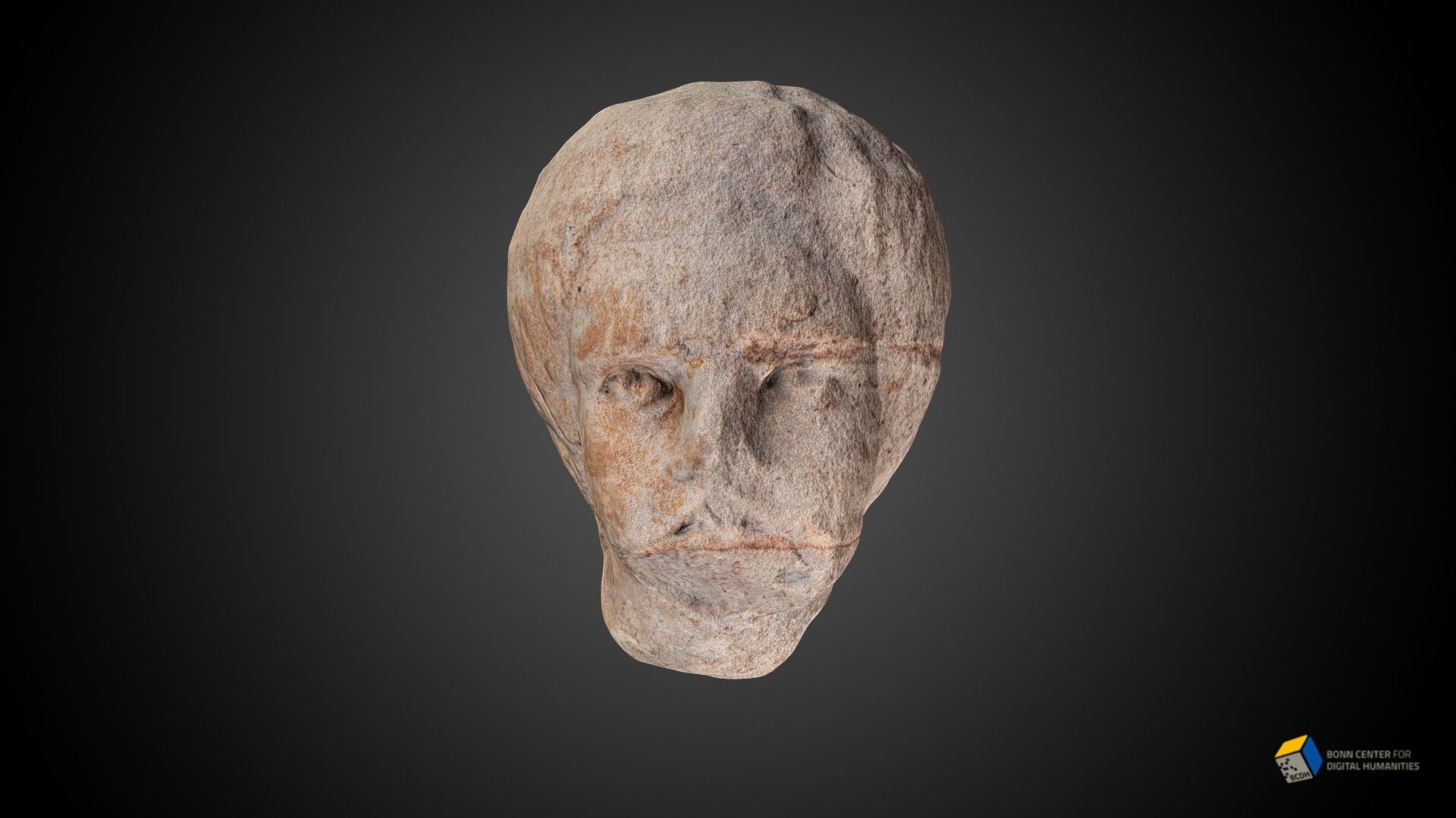 Female head from a roman tomb monument