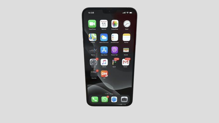 (Free)-iPhone-12-Pro Max-Concept™️ 3D Model