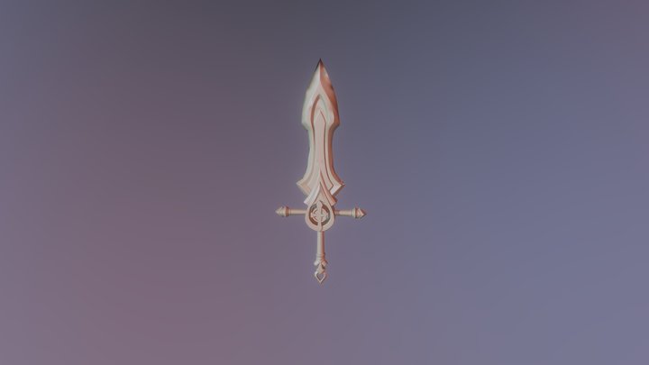 AAC 202 - Sword Retopo - Greg Egan 3D Model
