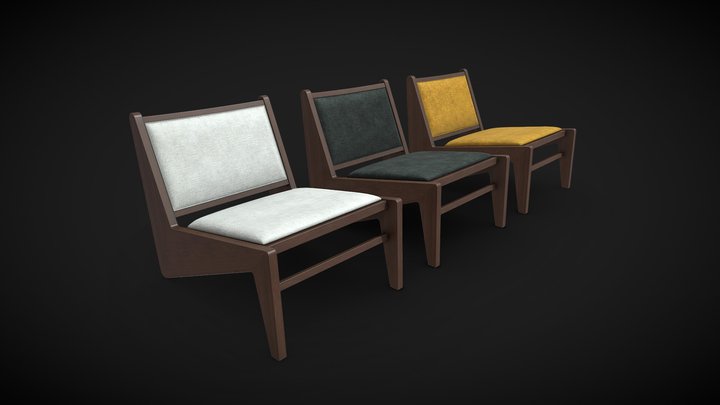 KANGALOON LOUNGE CHAIR 3D Model