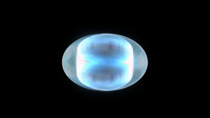 electron-spin-up-solid 3D Model