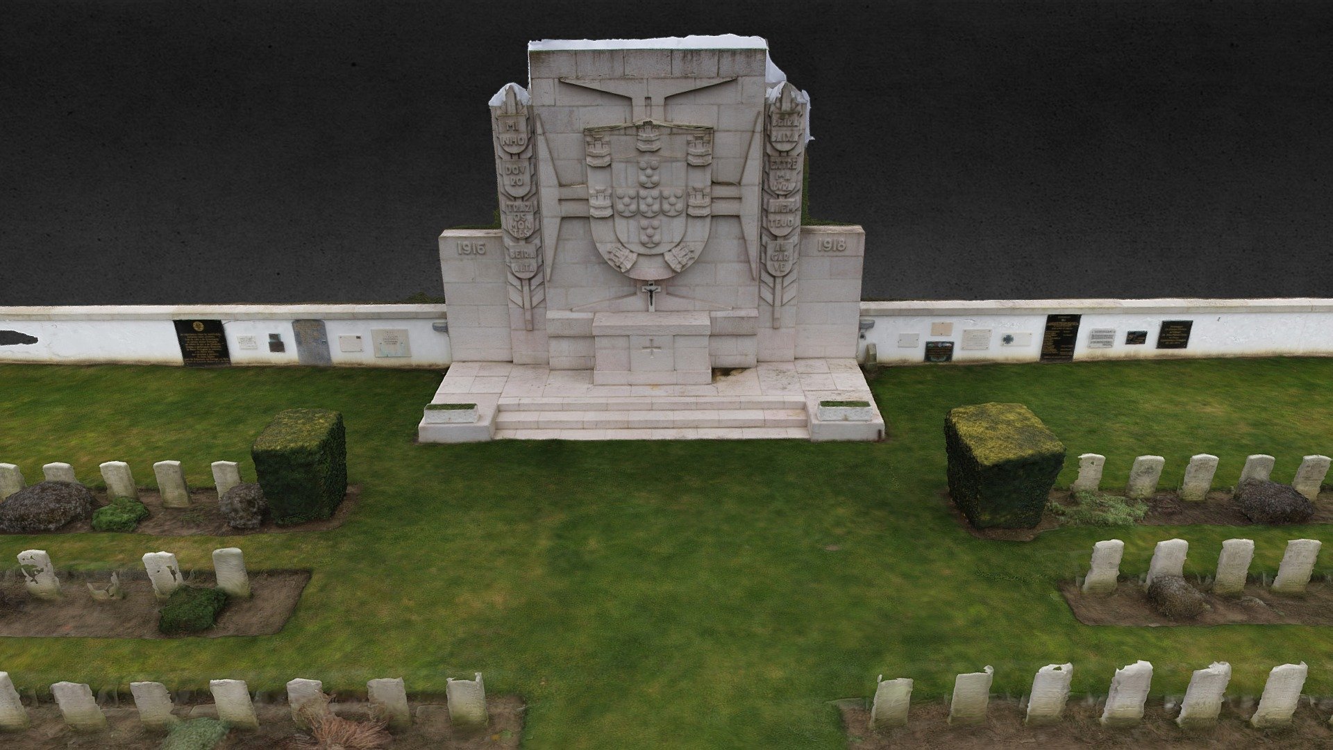 Cimetière militaire portugais, Richebourg (62)