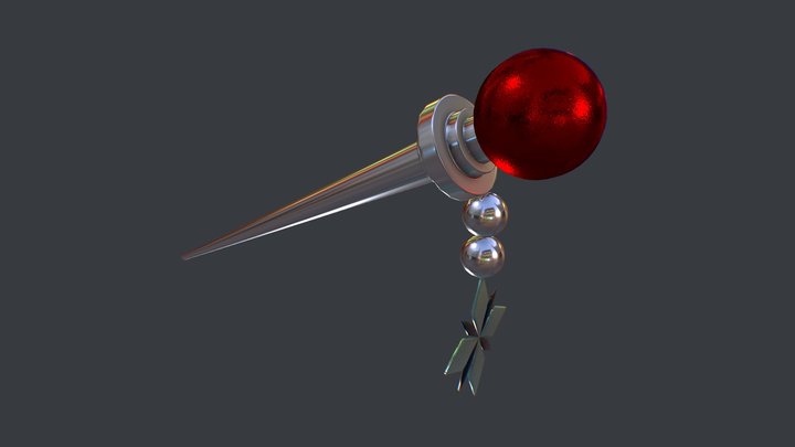 Mei Hair Pin (overwatch) 3D Model