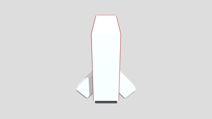 nave espacial 3D Model