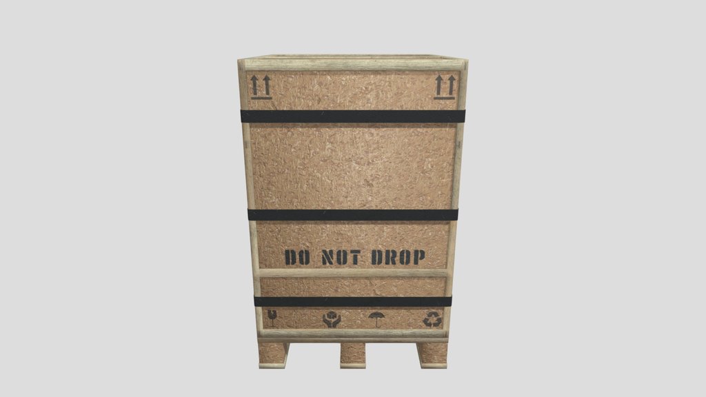 Chipboard Cargo Box 3