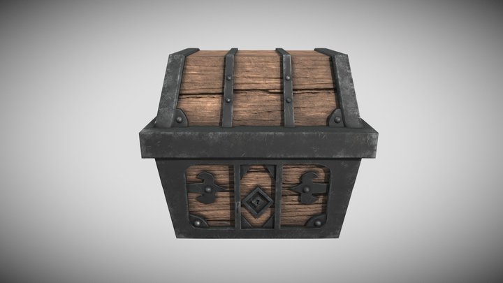 Exquisite Chest 3D Model