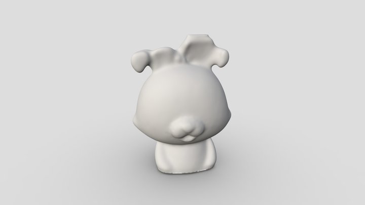 Фигурка зайца (A hare figure) 3D Model