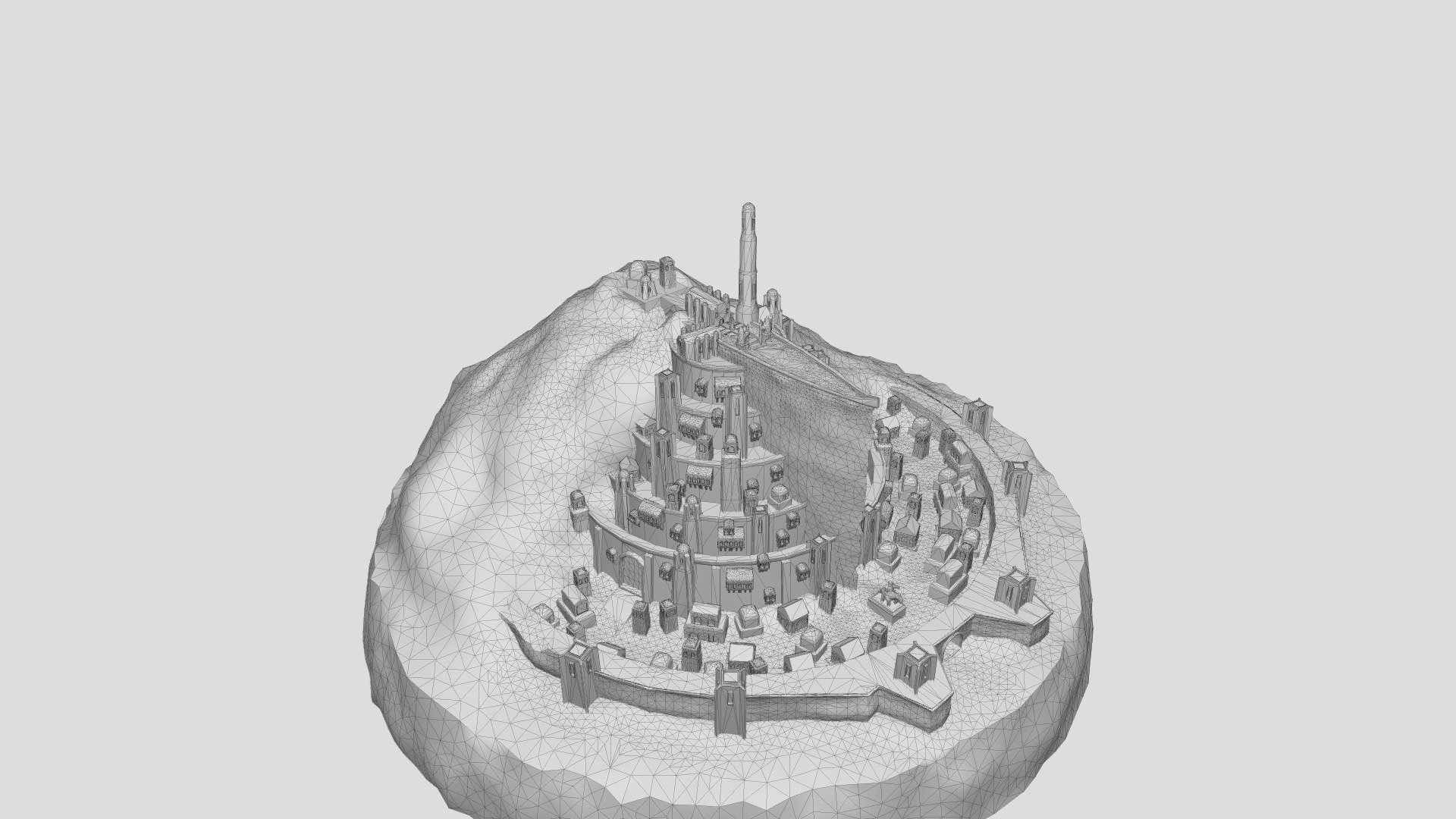 Minas Tirith Remake