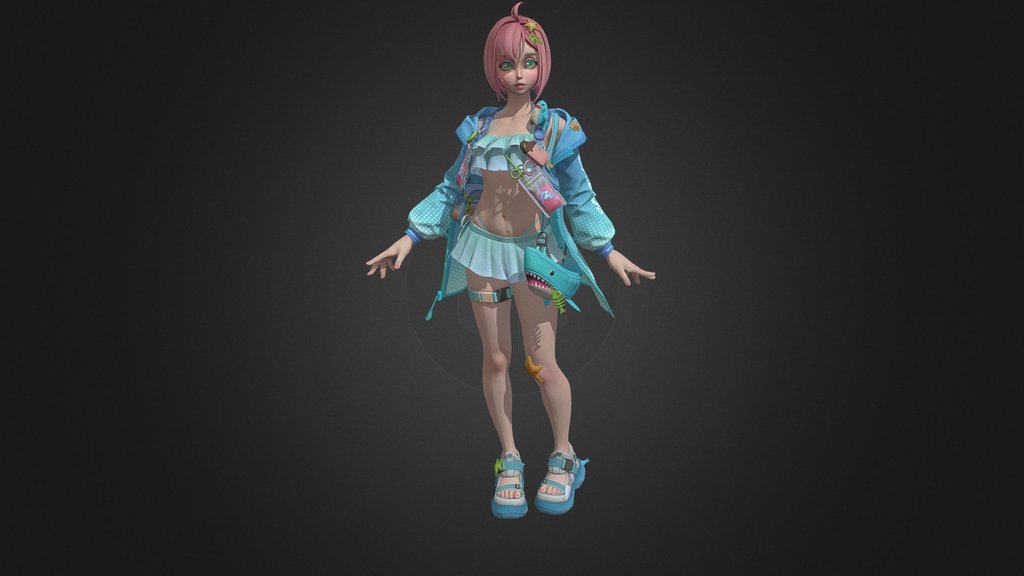 Momoi Sea-Salt Summer | Farlight 84 Characters