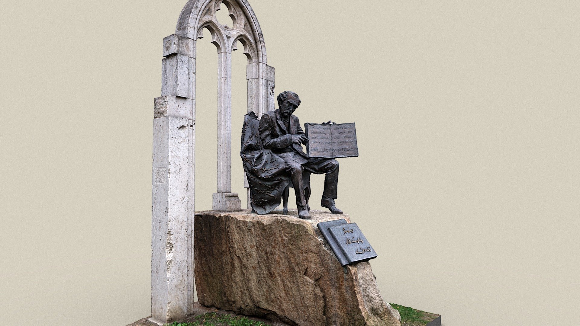 Miklós Bánffy — Sketchfab embed 3D viewer