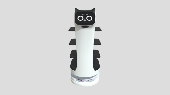 Bellabot Pudu 3D Model