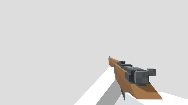Mosin's rifle 3D Model