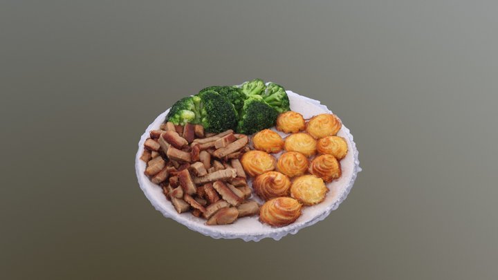 Meal 3D Model