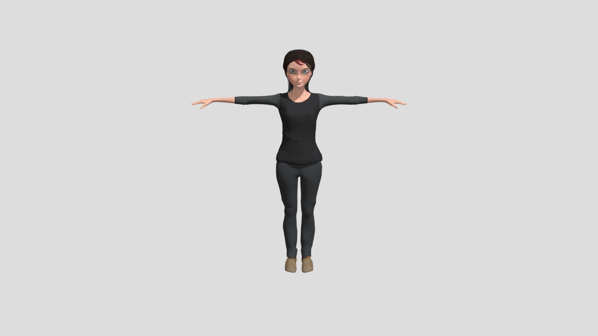 Girl Download Free 3d Model By Thesoul [5b30e17] Sketchfab