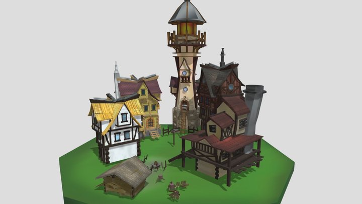German style village
