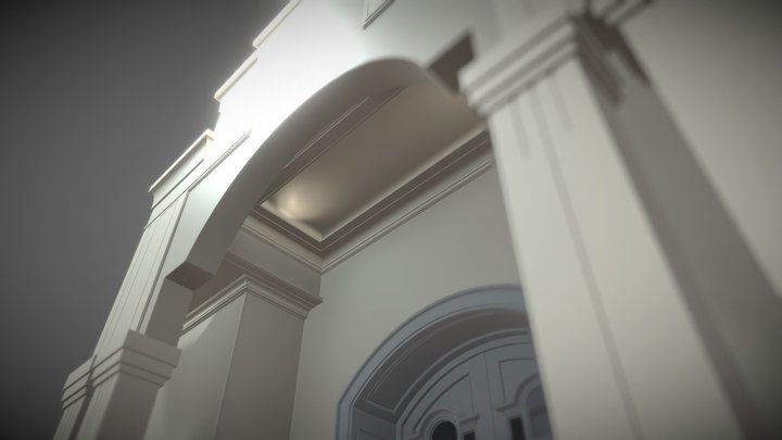 Wejście - wariant 3 3D Model