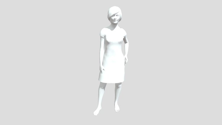 Test Femail Upload 3D Model