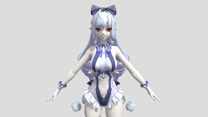Vivian Iris Of The Shore 3D Model